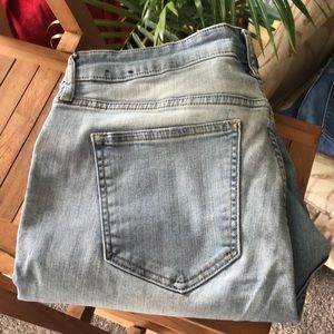 High rise button fly GAP jeans